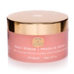 Солевой скраб Персик и Мед