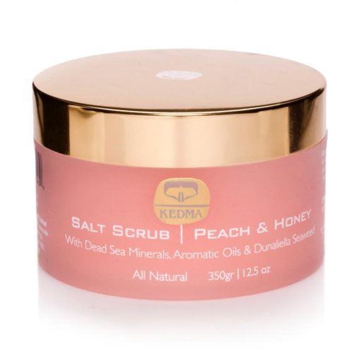 Солевой скраб Персик и Мед